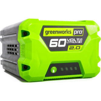 Купить Аккумуляторная батарея GREENWORKS G60B2 60 V , 2 A*h   2918307 фото №3