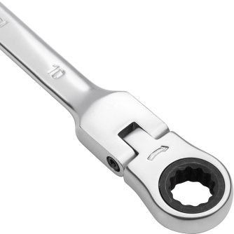 Купить Ключ комбинированный AV Steel трещоточный с шарниром 10мм  AV-315210 фото №2