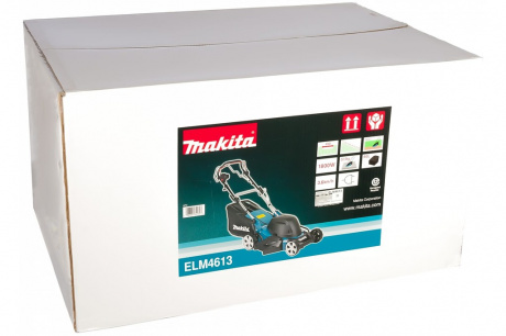 Купить Газонокосилка Makita ЕLM 4613 электрическая фото №10