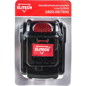 Купить Аккумуляторная батарея ELITECH 14.4 V 4.0Ач   1820.067500 фото №2